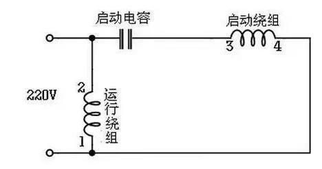 單相電機啟動與停止接線圖大全,220v單相電機正確接線方法