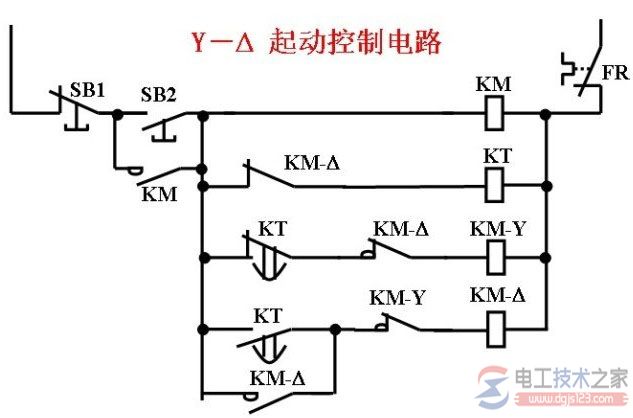 電動機星三角啟動接線圖5